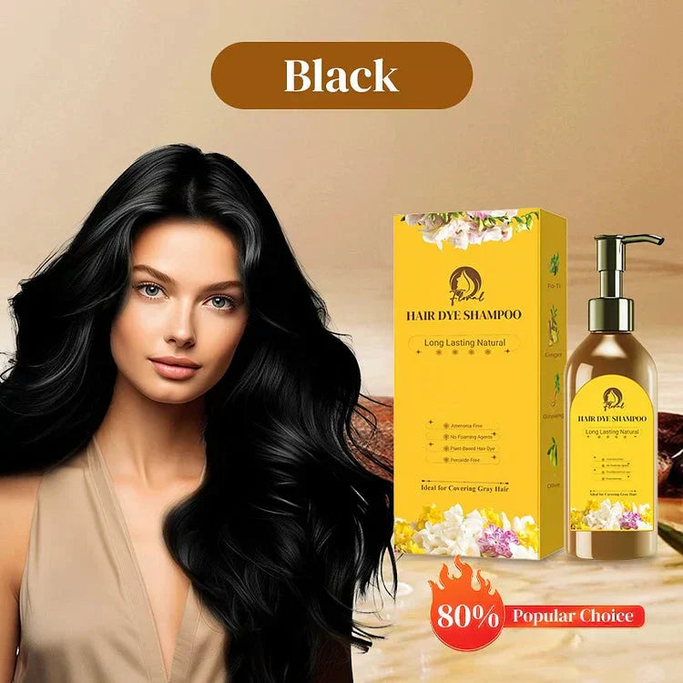 ✨Japanese Long Lasting Natural Hair Dye Shampoo ✨ Buy 1 Bottle 🧴 Get 1 Bottle FREE 🧴
